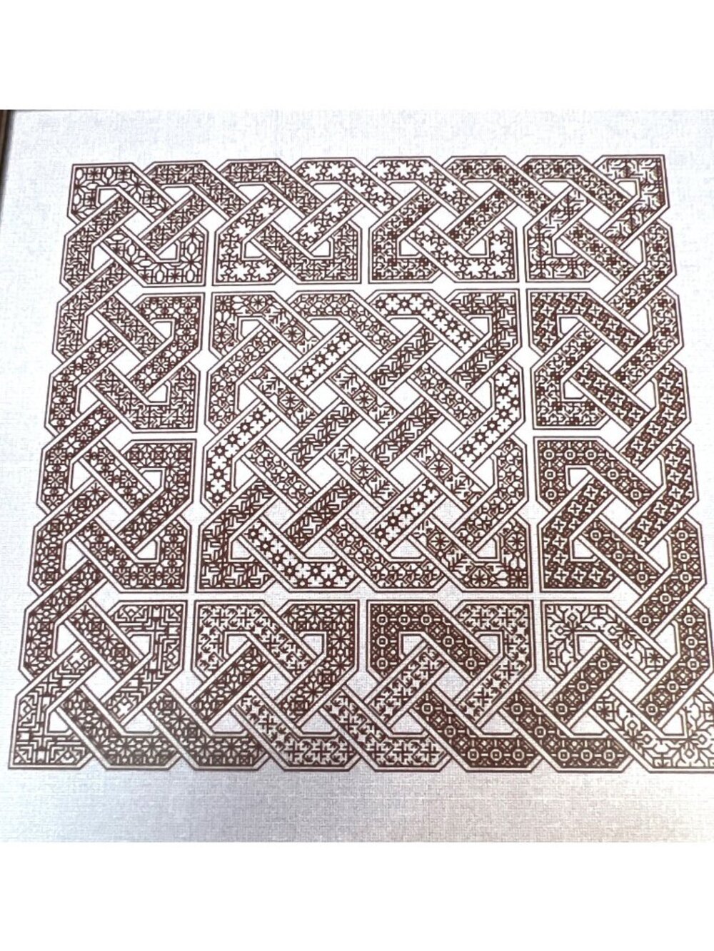 Stitchinspiration Knotwork Samplers Tangled Up Cross-Stitch Pattern Book